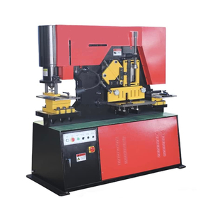 Q35Y-40 hydraulic 200ton ironworker for notching shearing and punching