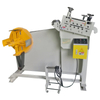 UL-200 Compact Coil Sheet Decoiler Straightener for 200mm Width Strip