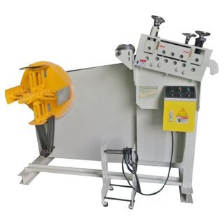 UL-200 Compact Coil Sheet Decoiler Straightener for 200mm Width Strip