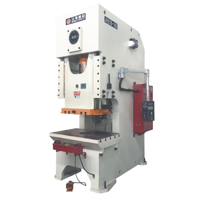 JH21B C Type Single Crank Press with Eight Faces Slide Guides