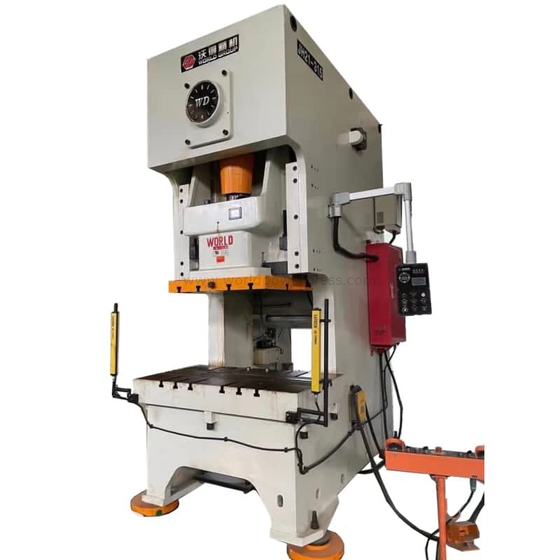 JH21-315 world brand 300 ton c frame power press