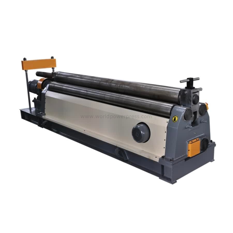 W11-8x3200 Mechanical 8mm Plate Bending 3 Rollers Machine- WORLD MACHINERY