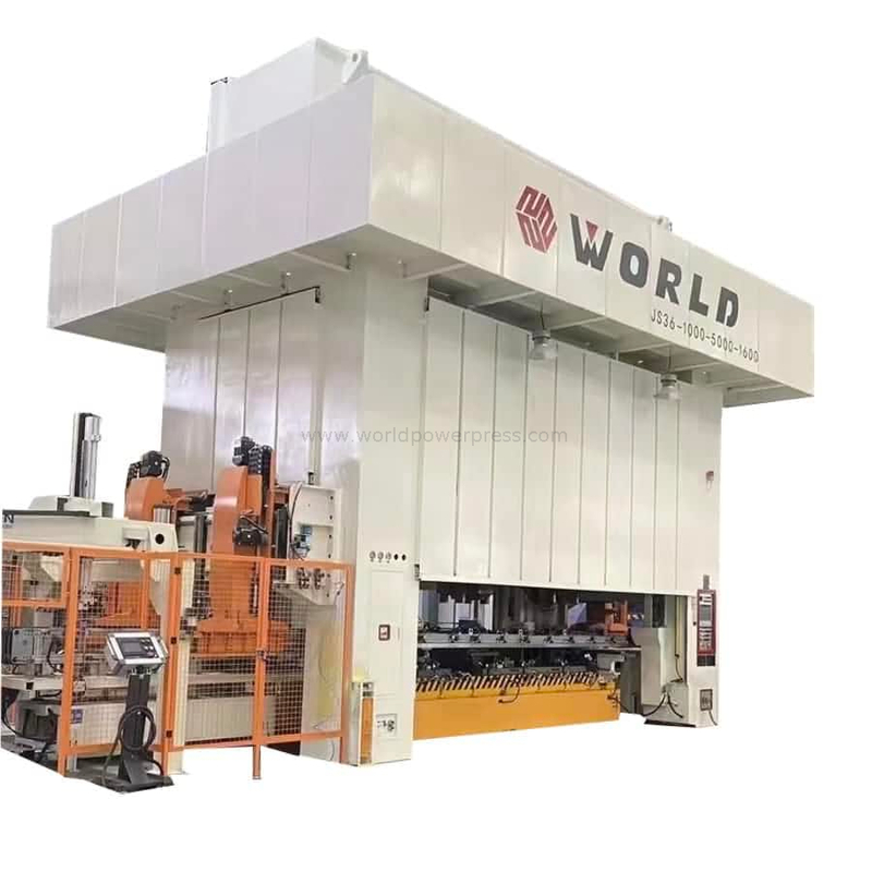 1000ton Metal Parts Cold Forming Straight Side Press