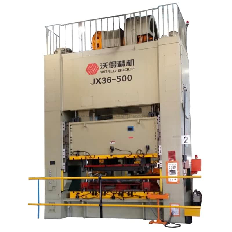 500ton Double Crank Straight Side Mechanical Stamping Press