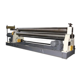W11-8x4000 mechanical 3-roller sheet rolling machine
