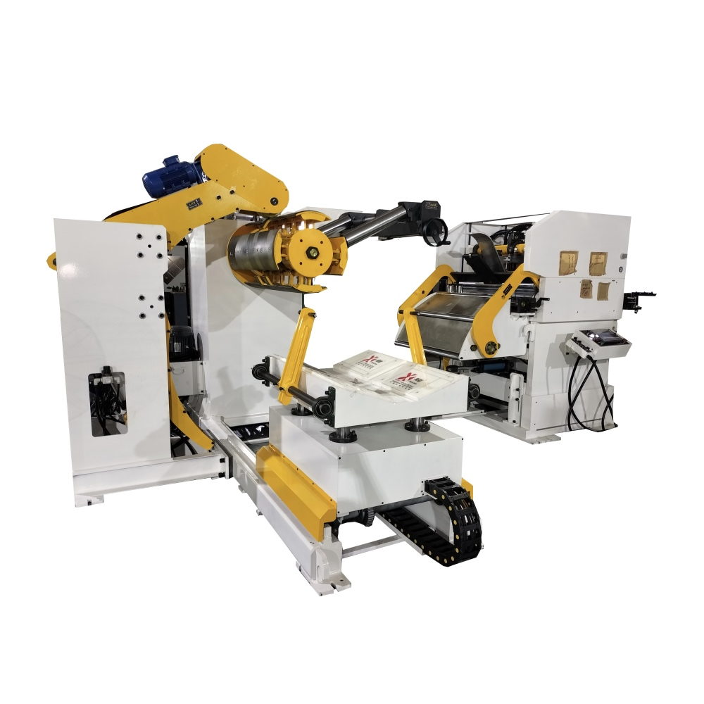 straightener feeder with uncoiler