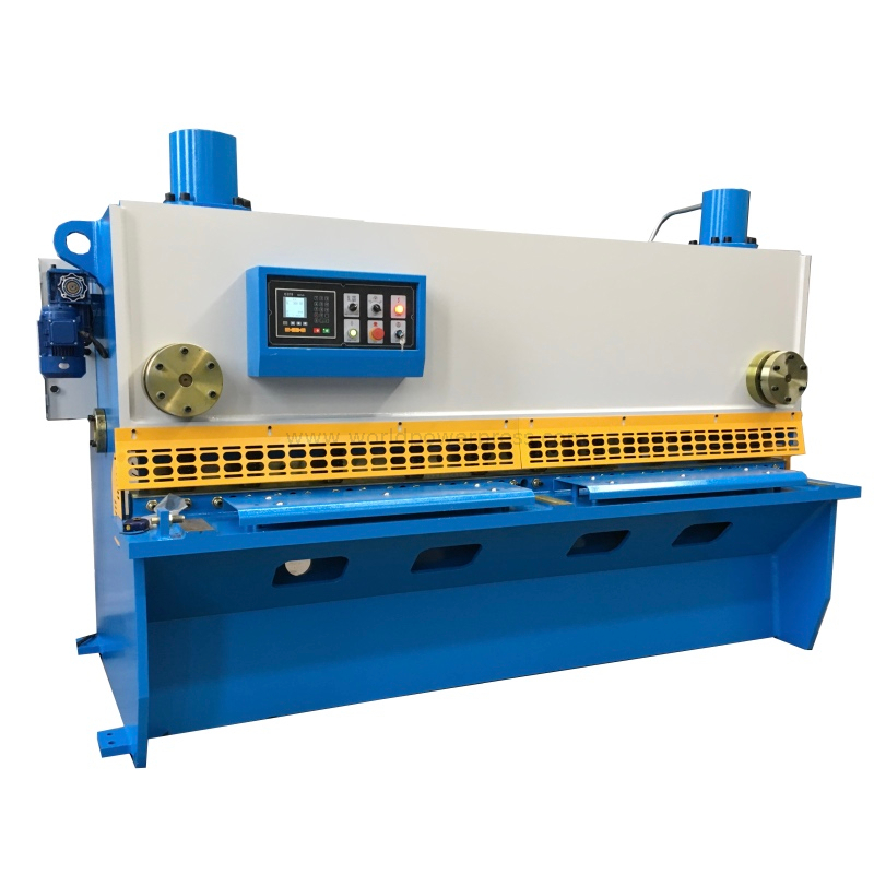 12mm hydraulic guillotine with NC controlled back gauge