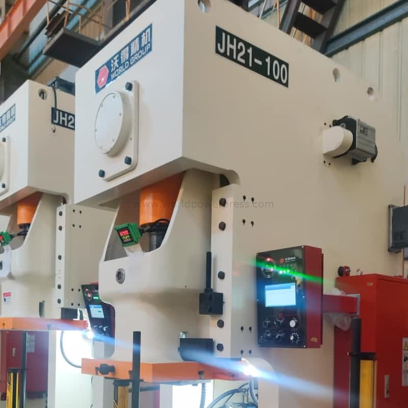 Mechanical Type Automatic 100 Ton C Frame Power Press