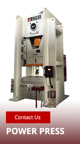 What is needed for a hydraulic press machine?