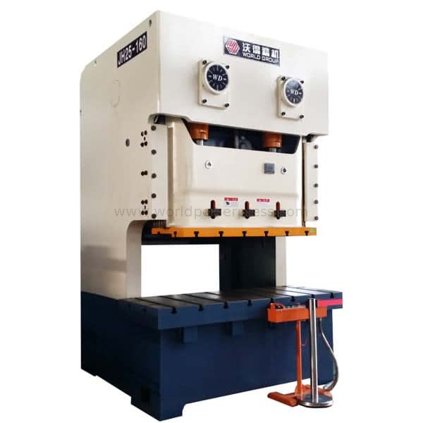 double crank 160 ton gap frame die stamping press