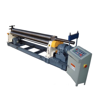 6m Width 8mm Thickness Three Rollers Sheet Rolling Machine