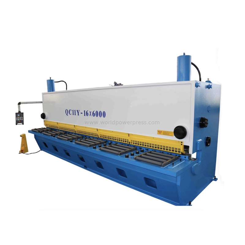 NC Controlled QC11Y Hydraulic Guillotine for Steel Plate Cutting