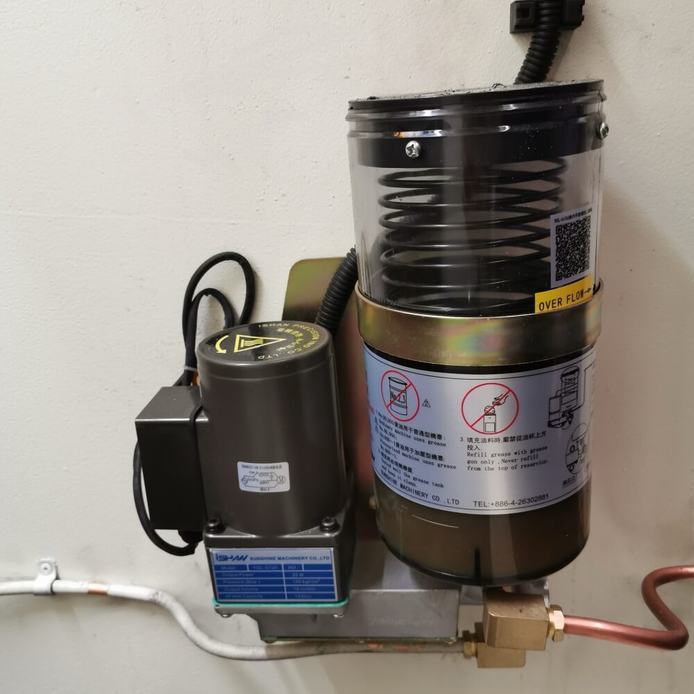 mortorized grease pump