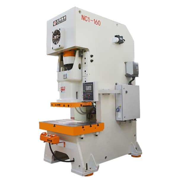 160 Ton Gap Frame Metal Forming Press Machine with Coil Feeder