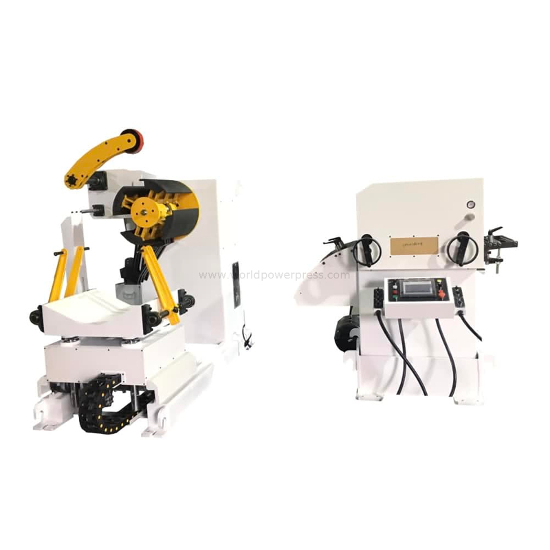 400mm Width 3mm Thick Compact Straightener Feeder with Uncoiler