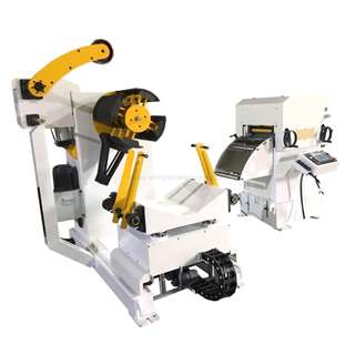 600mm Width 3mm Thick Coil Uncoiling Straightening Feeding Machine
