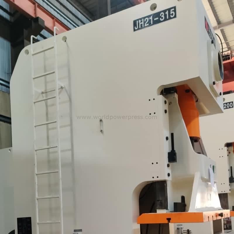 JH21-315 world brand 300 ton c frame power press