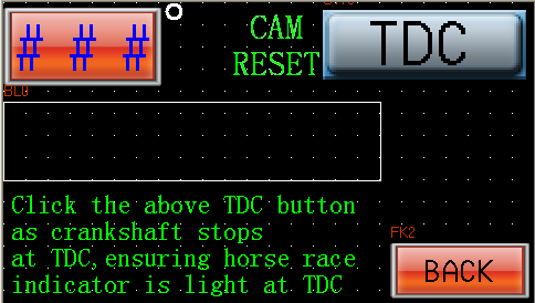 world press machine HMI-TDC reset