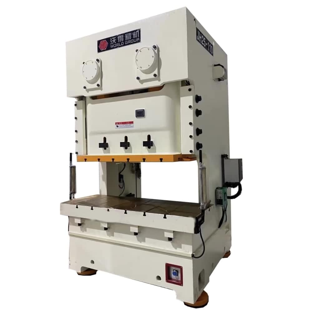 What is the function of the press machine?