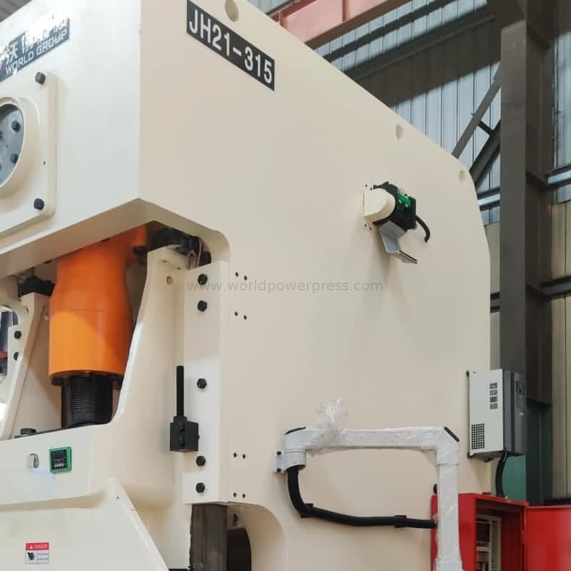 JH21-315 world brand 300 ton c frame power press