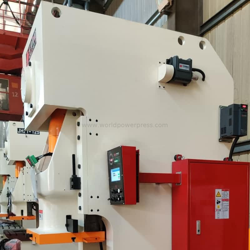 Crank Type C Frame Press 125ton with Pneumatic Clutch