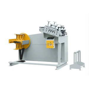 UL-200 Compact Coil Sheet Decoiler Straightener for 200mm Width Strip